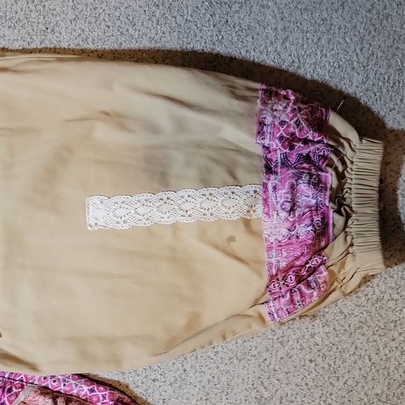 POL Vibrant Pink Patchwork Pants - Picture 5 of 7